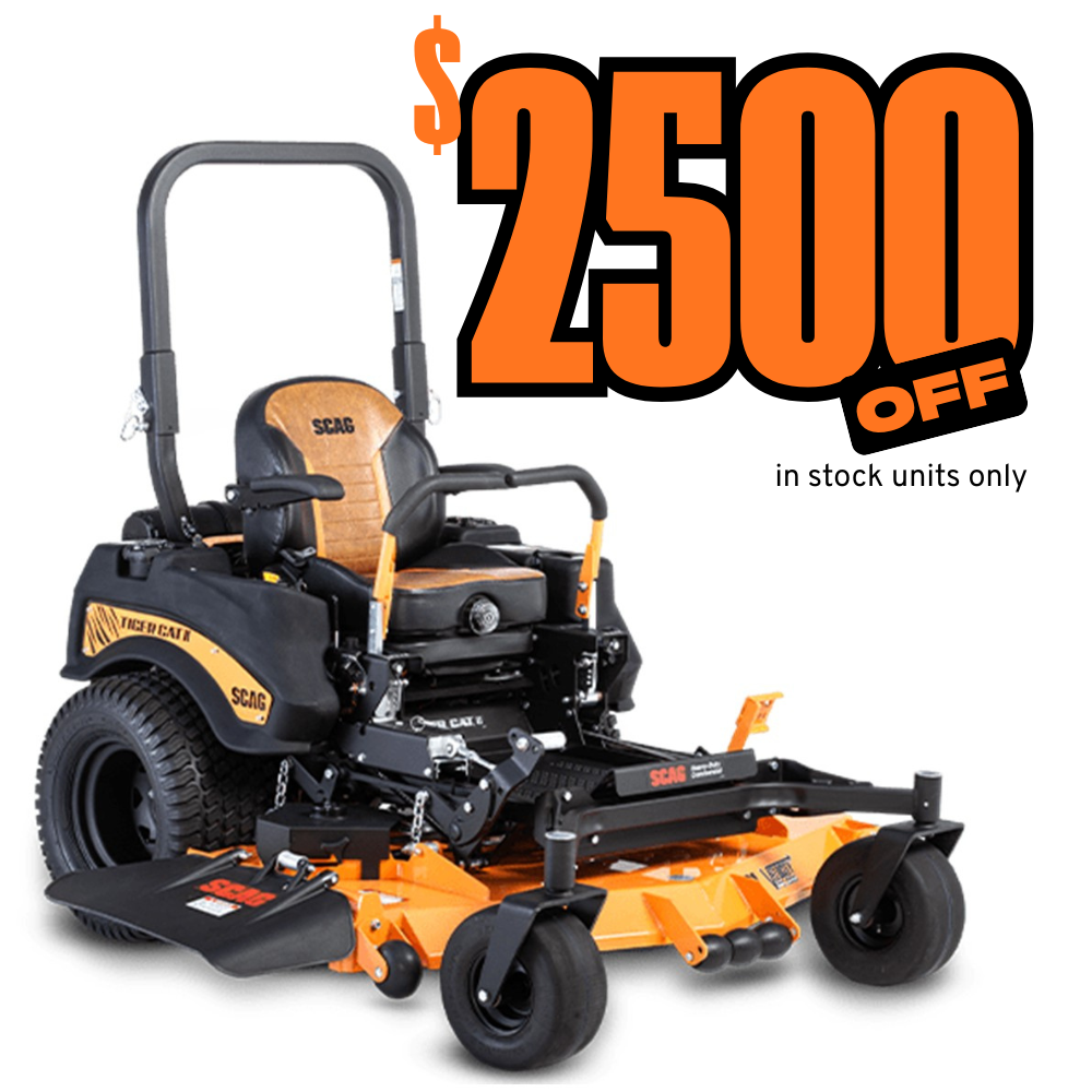 Scag Tiger Cat II 61″ Zero Turn Mower – STCII61V-26CV-EFI (BLACKOUT)